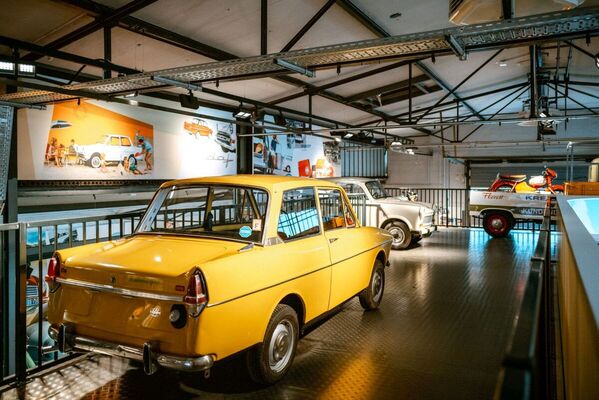 Image: Most of the vehicles on display come from the PS. storage facility - Special exhibition "Do you remember... of beetles and cheese hedgehogs" at the PS.Speicher