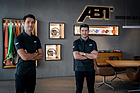 Image: The two ABT DTM drivers of the 2021 season Kelvin van der Linde(l) and Mike Rockenfeller(r)
