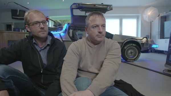 Die beiden "Docs" Aus Deutschland, die die beste Filmauto-Kopie des Back-to-the-Future-De-Lorean gebaut haben