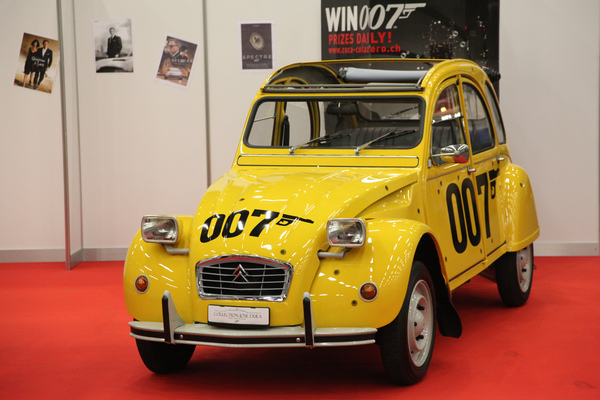 Die berühmte James-Bond-Ente - ein Exponant aus der Sammlung José Dula - OTM Fribourg 2015