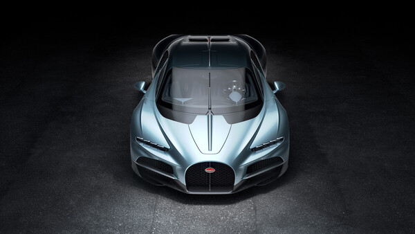 Image: The enormous driving performance influences the shape of the Bugatti Tourbillon