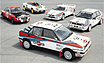 Die erfolgreichsten Lancia-Rallye-Modelle (© AR-Archiv, 2006) Die erfolgreichsten Lancia-Rallye-Modelle (© AR-Archiv, 2006)