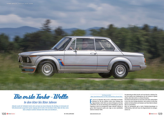 Die erste Turbo-Welle - SwissClassics Revue Heft 76-6/2019