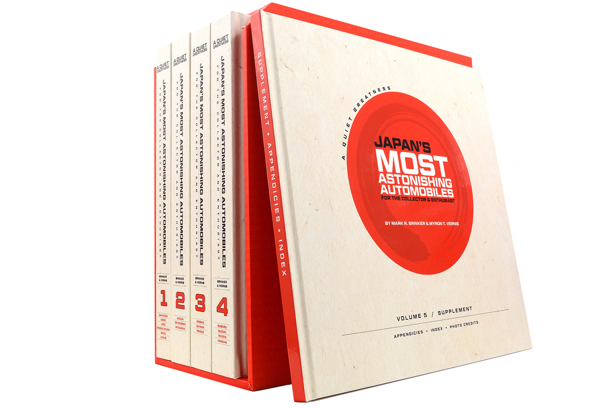 Die fünf Bände inklusive Box - Buch "Quiet Greatness"