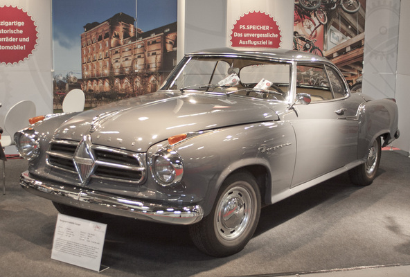 Die hübsche Borgward Isabella als Coupé - Motorworld Classics Berlin 2015
