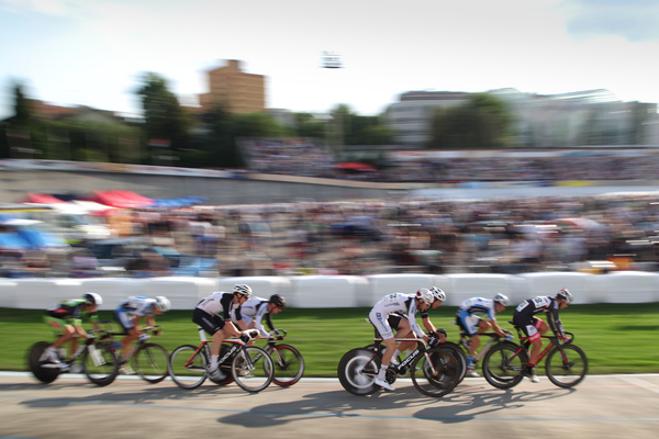 Die kaum weniger schnellen Radfahrer - Indianapolis Oerlikon am 26. Juli 2016
