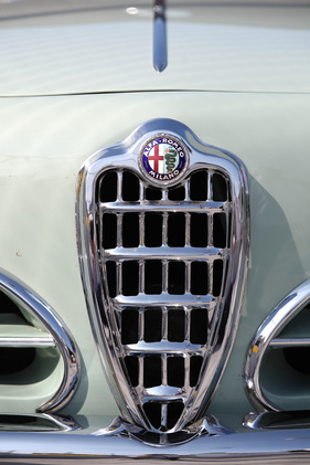 Die klassische Kühlermaske der Alfas der Fünfziger- und Sechzigerjahre - Eindrücke DolderClassics vom 7. September 2014