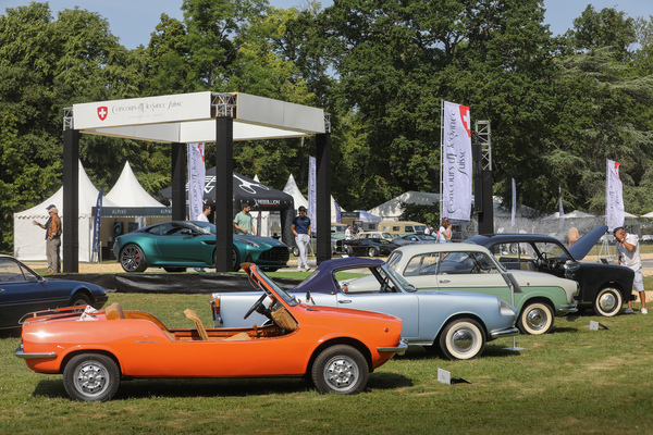 Bild: Die kleinen von Giovanni Michelotti - Teil der Klasse "Giovanni Michelotti, Style & Innovation" - Concours d'Elégance Suisse Château Coppet 2023