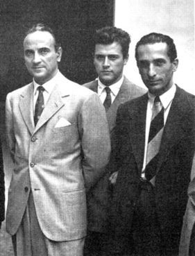 Bild / Foto Die leitenden Herren bei Cisitalia Piero Dusio, Carlo