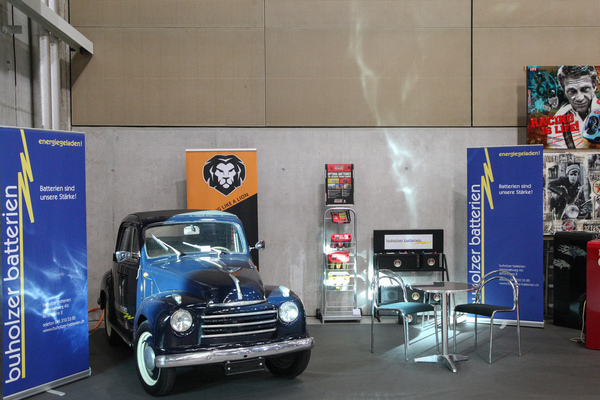 Die richtige Batterie startet auch den Motor eines Fiat Topolino - Swiss Classic World Luzern 2021