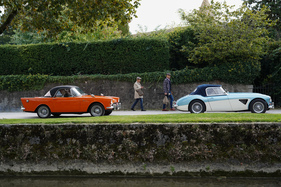 Die späten Gäste mussten Geduld haben - Swiss Classic British Car Meeting Morges 2019 Die späten Gäste mussten Geduld haben - Swiss Classic British Car Meeting Morges 2019