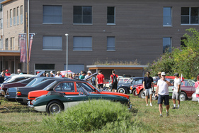 Die vielen Abstellflächen machten das ganze Gelände zum Museum - Lägern Classic 2024 Die vielen Abstellflächen machten das ganze Gelände zum Museum - Lägern Classic 2024