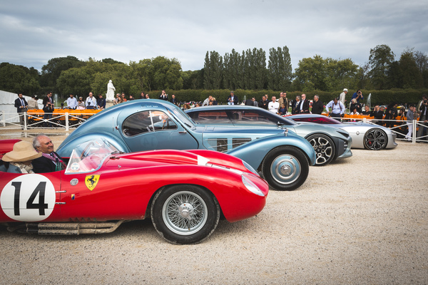 Image: The four winners - Concours Chantilly Arts & Elegance 2017