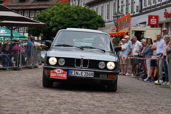 Die zweite Generation des Fünfer-BMW, hier als 525e (E28) von 1986 – Einbecker Oldtimertage 2025