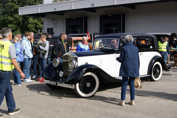 Bild: Dies ist ein Foto mit Ton. Sie hören es nur nicht, weil der Rolls-Royce so leise läuft – FNA-Jahrestreffen 2024