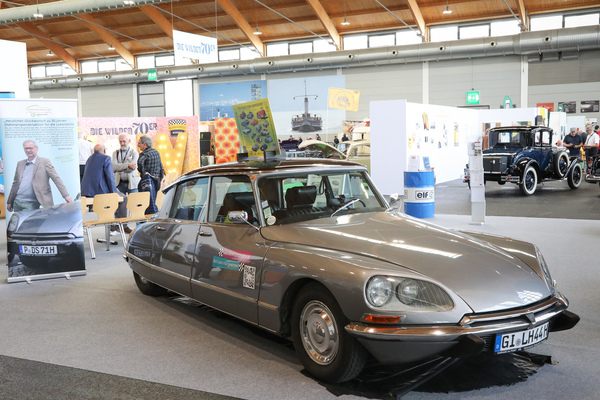 Diesen Citroën DS gibt es dieses Jahr bei der Oldtimertombola zugunsten der Lebenshilfe Giessen zu gewinnen - Klassikwelt Bodensee 2024