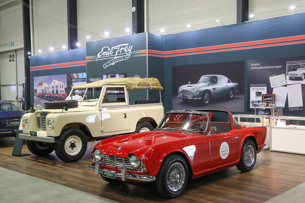 You can rent this Triumph TR4 from Emil Frey Classics - Swiss Classic World Lucerne 2023
