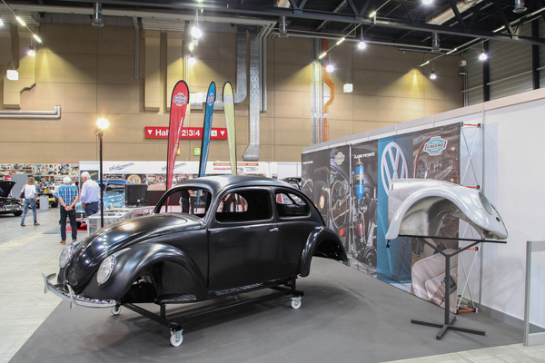 Dieser Brezelkäfer braucht noch ein paar Teile bis zur Vollendung – Swiss Classic World Luzern 2022