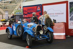 Dieser Bugatti wirbt für Umberto Ferrari - 42. Auto e Moto d'Epoca 2025