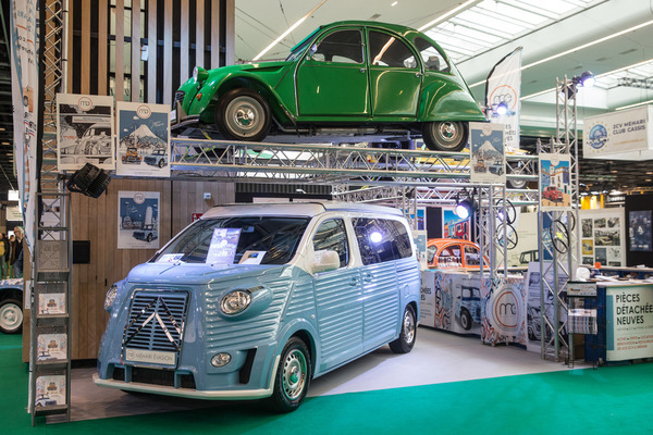 Dieser Citroën sieht zwar historisch aus, ist aber modern und basiert auf dem Evasion - Rétromobile Paris 2022