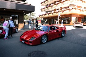 Dieser Ferrari F40 von 1988 gewann die Kategorie "Passion"