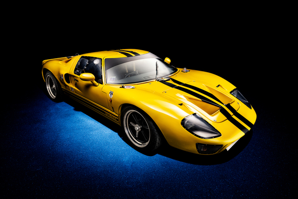 Bild: Dieser Ford GT 40 von 1966 ist Teil der aufwendigen Ausstellung in der Halle 3 des Technik Museum Sinsheim