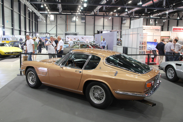 Dieser Maserati Mistral wurde bereits am Samstag von Lutziger Classic Cars verkauft - Swiss Classic World Luzern 2018