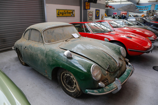 Bild: Dieser Porsche 356 B Super 90 wird dann an der Swiss-Classic-World-Versteigerung unter den Hammer kommen - Versteigerung der Oldtimer Galerie Toffen am 21. März 2026