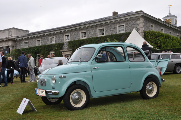 Dieser Steyr-Puch 500 von 1957 aus Österreich gewann seine Klasse am Concours d'Elégance - Goodwood Festival of Speed 2017