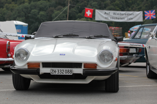 Dieser TVR 3000 S befindet sich auch fast 40 Jahre nach dem Bau immer noch in Erstbesitz - British Car Meeting Mollis 2017