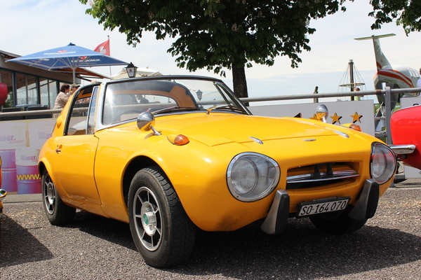 Dieser Toyota Sports 800 ist 50 Jahre alt - Japaner Young- und Oldtimertreffen Bleienbach 2016