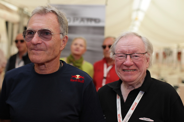 Bild: Dieter Quester und Rauno Aaltonen