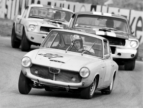 Dingolfinger GLAS-Bläser - Glas 1300 GT beim GT-Rennen Hockenheim 1967