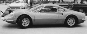 Dino 206 GT (1968) - der Dino auf dem Stand von Pinin Farina