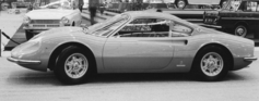 Dino 206 GT (1968) - der Dino auf dem Stand von Pinin Farina
