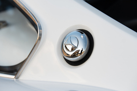 Der freiliegende Tankverschluss unterscheidet den 206 GT vom 246 GT.