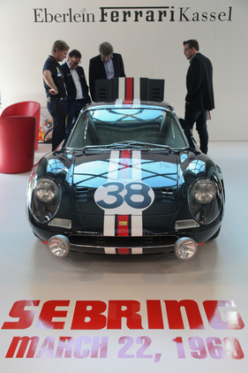 Dino 206 GT (1969) - dieser Wagen trat im Jahr 1969 bei den 12 Stunden von Sebring an - Techno Classica 2015
