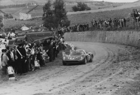 Dino 206 S (1966) - Jean Cuichet und Giancarlo Baghetti an der Targa Florio 1966