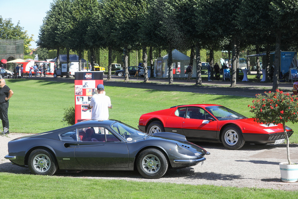 Dino 246 GT (1970) - 2732 wurden bis 1974 gebaut - 19. ASC Classic-Gala Schwetzingen 2023