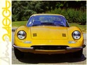 Dino 246 GT (1971) - Frontansicht aus dem Verkaufsprospekt von 1971