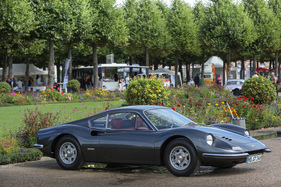Dino 246 GT (1971) - einer der schönsten Ferraris überhaupt, auch wenn er nicht so heissen durfte - 18. ASC-Classic-Gala Schwetzingen 2022