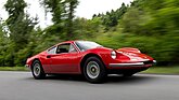 Bild: Dino 246 GT (1972) - Lot 237 an der Broad Arrow Monterey Jet Center Auction 2025