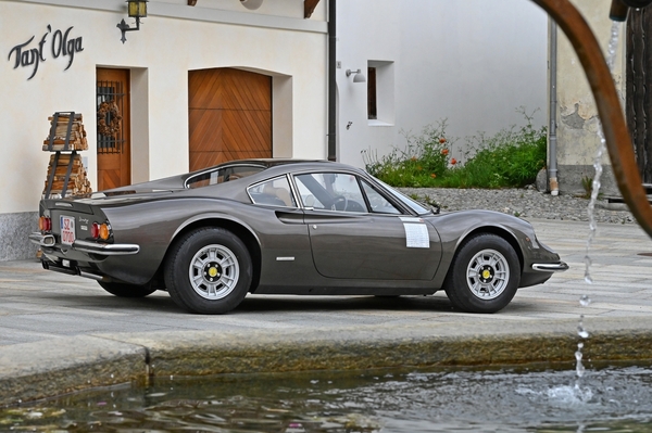 Dino 246 GT (1972) - Siegerauto beim Dino Concours Silvaplana 2024