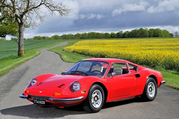 Image: Dino 246 GT (1972) - as Lot 514 at the Silverstone Auctoin on July 25/26, 2015
