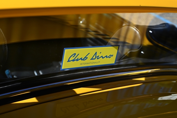 Dino 246 GT (1973) beim Dino Club Concours Silvaplana 2024
