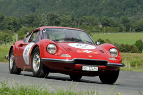 Dino 246 GT an der Gstaad Classic 2011