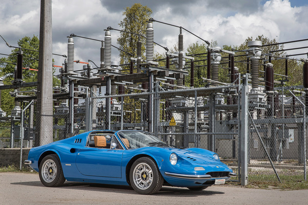 Dino 246 GTS (1972) - as lot 38 at the auction of the Oldtimer Gallery at the Dolder Grand Hotel on June 17, 2017