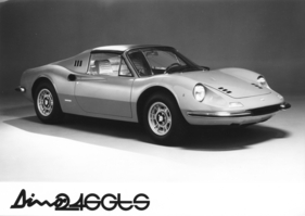 Dino 246 GTS (1972) - die Targa-Ausführung des Dino - erhältlich ab 1972