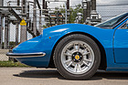 Dino 246 GTS (1972) - die nicht serienmässigen Räder sind im Design den Originalen nachempfunden