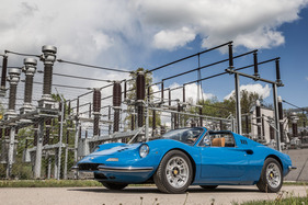 Dino 246 GTS (1972) - dieser Dino erhielt grössere Räder und breitere Reifen